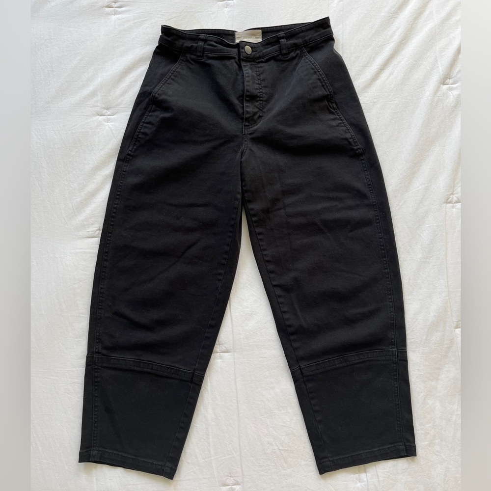 Everlane Utility Barrel Pants in Black